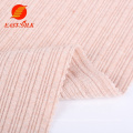 Factory high quality rayon nylon spandex lurex thick rib type fabric for jersey